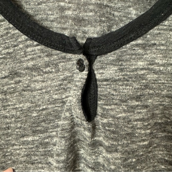 Aritzia Wilfred Free Colorblock Baseball Shirt Women Size S - Picture 4 of 6